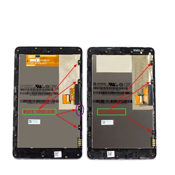 STARDE ME370 LCD do ASUS Google Nexus 7 1st Gen 2012 ME370T ME370TG wyświetlacz LCD ekran dotykowy digitizer kompletny z ramką