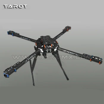 Tarot 650 węglowych 4-osiowy szkielet zestaw samolotu w pełni składany Quadcopter FPV Frame TL65B01 dla DIY RC Drone