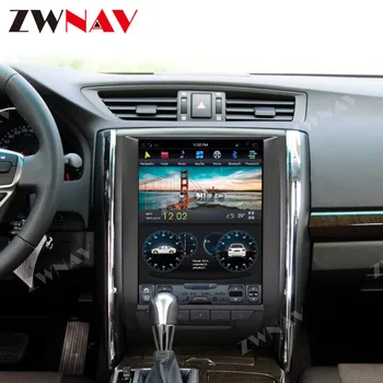 Tesla styl pionowy ekran Android 9.0 samochodowy odtwarzacz multimedialny Toyota mark x reiz 2011-2018 GPS navi radio stereo głowicy