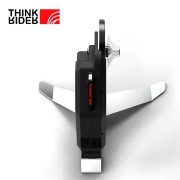ThinkRider X5 Smart Bike Riding Trainer Bluetooth i ANT + wbudowany Miernik mocy rowerowa częstotliwości podajnik do PowerFun Zwift PerfPro