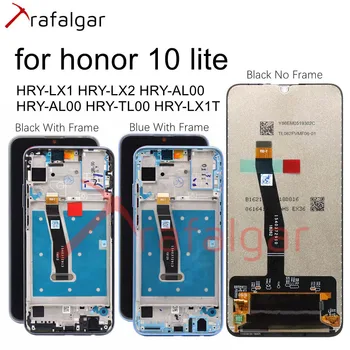 Trafalgar wyświetlacz LCD do Huawei Honor 10 Lite wyświetlacz LCD HRY-LX1 HRY-LX2 ekran dotykowy Honor 10 Lite Wyświetlacz z wymianą ramy