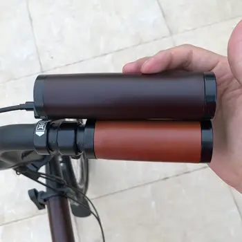 TWTOPSE krótkie 93 mm skórzane uchwyty rowerowe do rowerów Brompton 3SIXTY rower składany ręcznie kierownica sprzęgło 22,2 mm okrągły skóra 1,8 mm