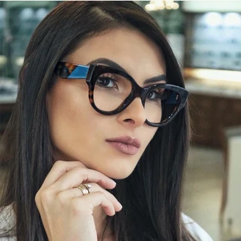 Unisex okulary do czytania moda Kocie oko starszego Okulary lupa do czytania powiększające okulary dwuogniskowe +0.5 +1.5 +3.5 +4 Di