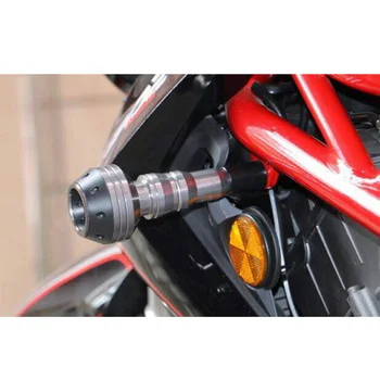 Uniwersalne spadające ochraniacze stop aluminium wydechowa rama suwaki ochrona od upadku Moto Crash Pad dla motocykla motocykl M10