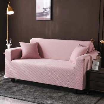 Urządzony w luksusowym sofa etui żakard elastyczne do salonu fotel sofa etui w kształcie litery L uniwersalny 1 2 3 4 osobowy