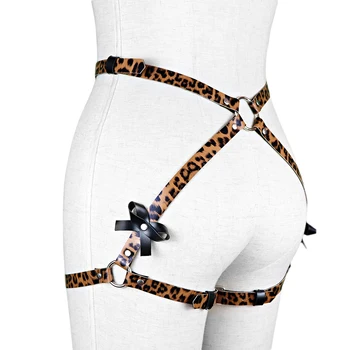 UYEE Woman Uprząż Leg Uprząż erotyczny pas do pończoch bielizna Bdsm Sexy Body Waist-Bondage Cage Suspender Goth Suspender Lingerie