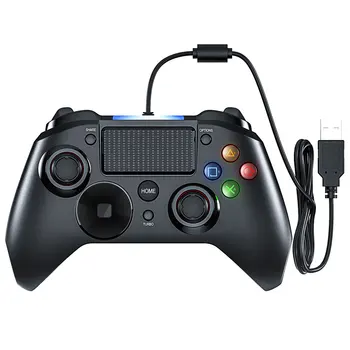 VTIN przewodowy kontroler gier dla PS4, kontroler USB gamepad do komputera PC komputer notebook Gaming Play Android TV telefon komórkowy