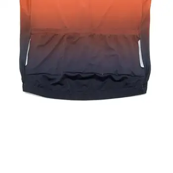 Wulibike męska koszulka rowerowa z długim rękawem na wiosnę jesień MTB rower szybkoschnąca pomarańczowa koszulka rowerowa męska odzież sportowa odzież