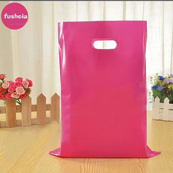 Wykonany na zamówienie logo plastikowe torby 50x60cm pakiet 200 tkanki sukienki bardzo duża torba gospodarcza