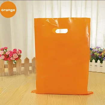 Wykonany na zamówienie logo plastikowe torby 50x60cm pakiet 200 tkanki sukienki bardzo duża torba gospodarcza