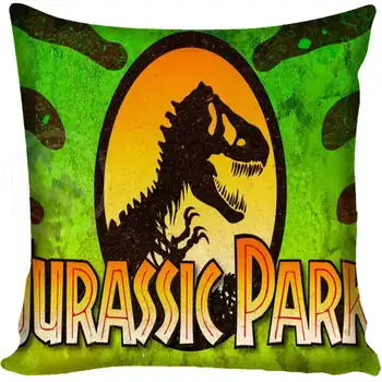 Własne poszewki Jurassic park logo powierzchnia poszewki na zamek 35x35 cm 40x40 cm ramkowym lub 45 x 45 cm 60x60 cm dwie strony niestandardowe twoje zdjęcie