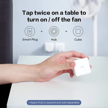 Xiaomi Aqara Magic Cube Smart Home Controller ZigBee Wersja 6 Zarządzanie Działaniami Dla Inteligentnego Domu Urządzenia, Praca Z Aplikacją Mijia Mijia