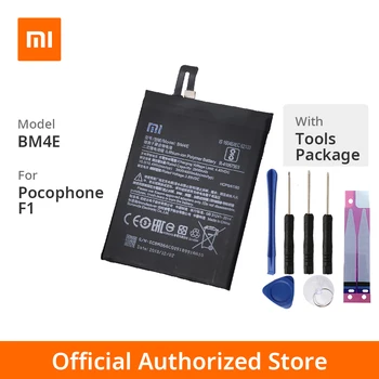 Xiaomi Oryginał Pocophone F1 telefon bateria model BM4E pojemność baterii 4000 mah limit napięcia baterii W 3.85 dla Pocophone F1