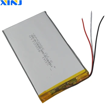 XINJ 3.7 V 3500mAh litowo-polimerowa Bateria li-po 4060110 3 przewody termistora dla e-książki Phone PAD MID Tablet PC