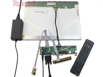 Zestaw Yqwsyxl dla B156XTN02.3 TV+HDMI+VGA+AV+USB LCD LED screen Controller Driver Board