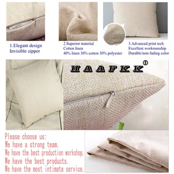 Zipper Zipper Nordic Style Textile Cartoon Cute Fox Square Throw Pillow 45Cmx45Cm kwadratowy sofa drukowany pokrowiec do poduszki