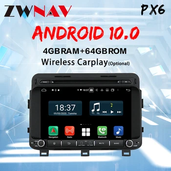 ZWNAV Android 10 4G+64G DSP CARPLAY Car Radio multimedialny odtwarzacz wideo dla Kia K5 Optima-2016 Nawigacja GPS Radio 2 din