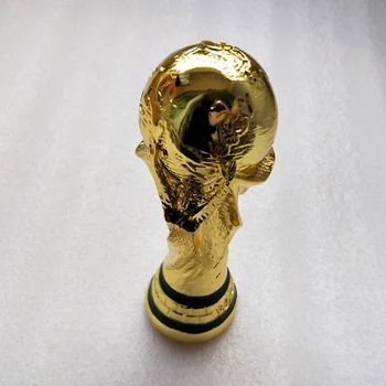 Złoty Kolor Żywicy Mistrzostwa Świata W Piłce Nożnej, Mistrz Pamiątka Maskotka Zabawka