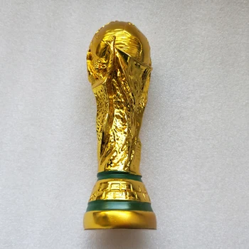 Złoty Kolor Żywicy Mistrzostwa Świata W Piłce Nożnej, Mistrz Pamiątka Maskotka Zabawka